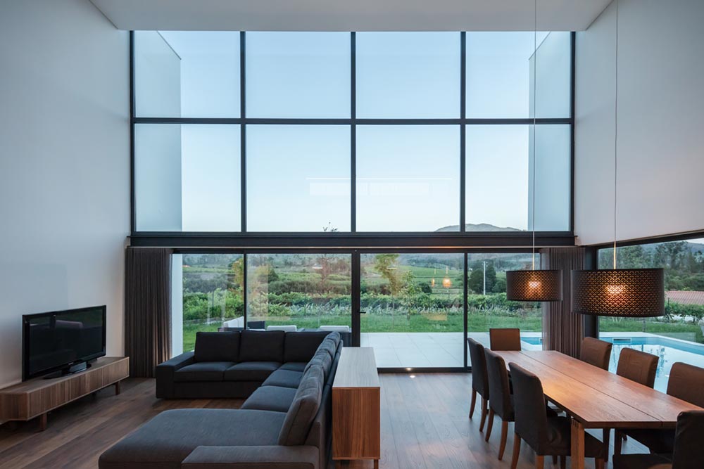 modern home design living tva - Gafarim House