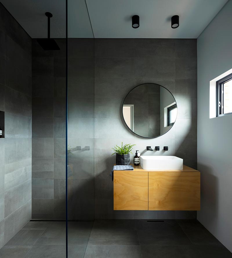 modern home extension design bathroom cp2 - Binary House