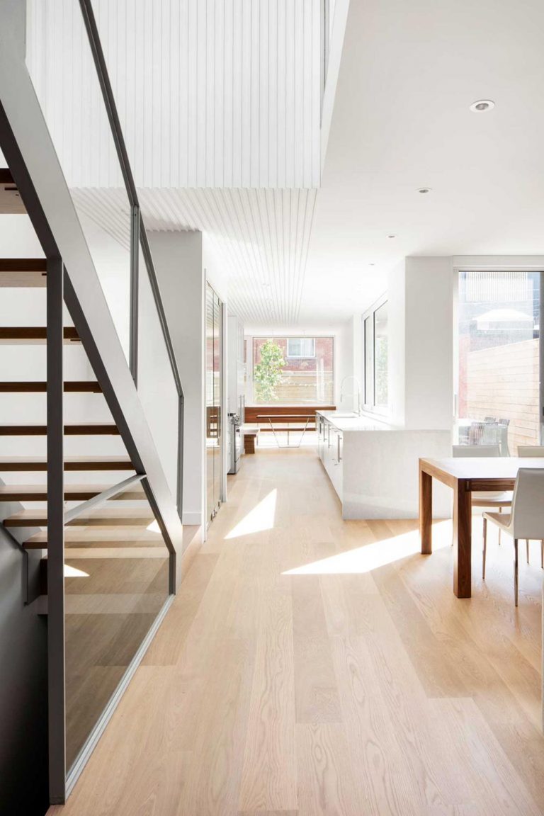 Family Home Transformed By A Modern Extension In Montreal, Canada