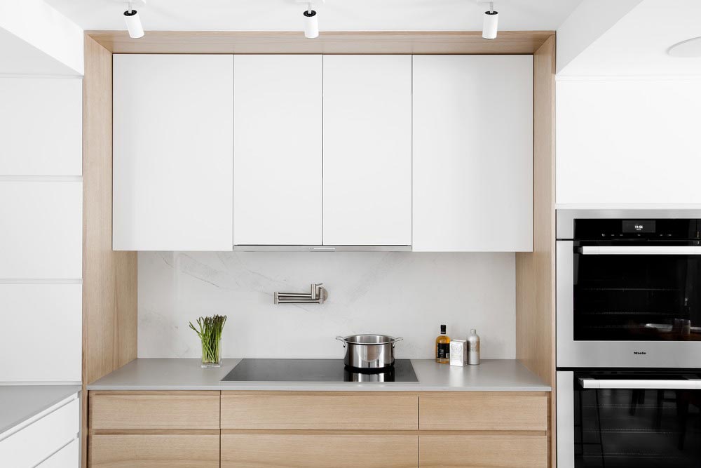 modern home kitchen cabinets csd - Lazard Avenue Residence