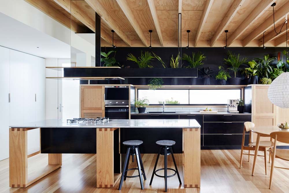 Modern home kitchen extension