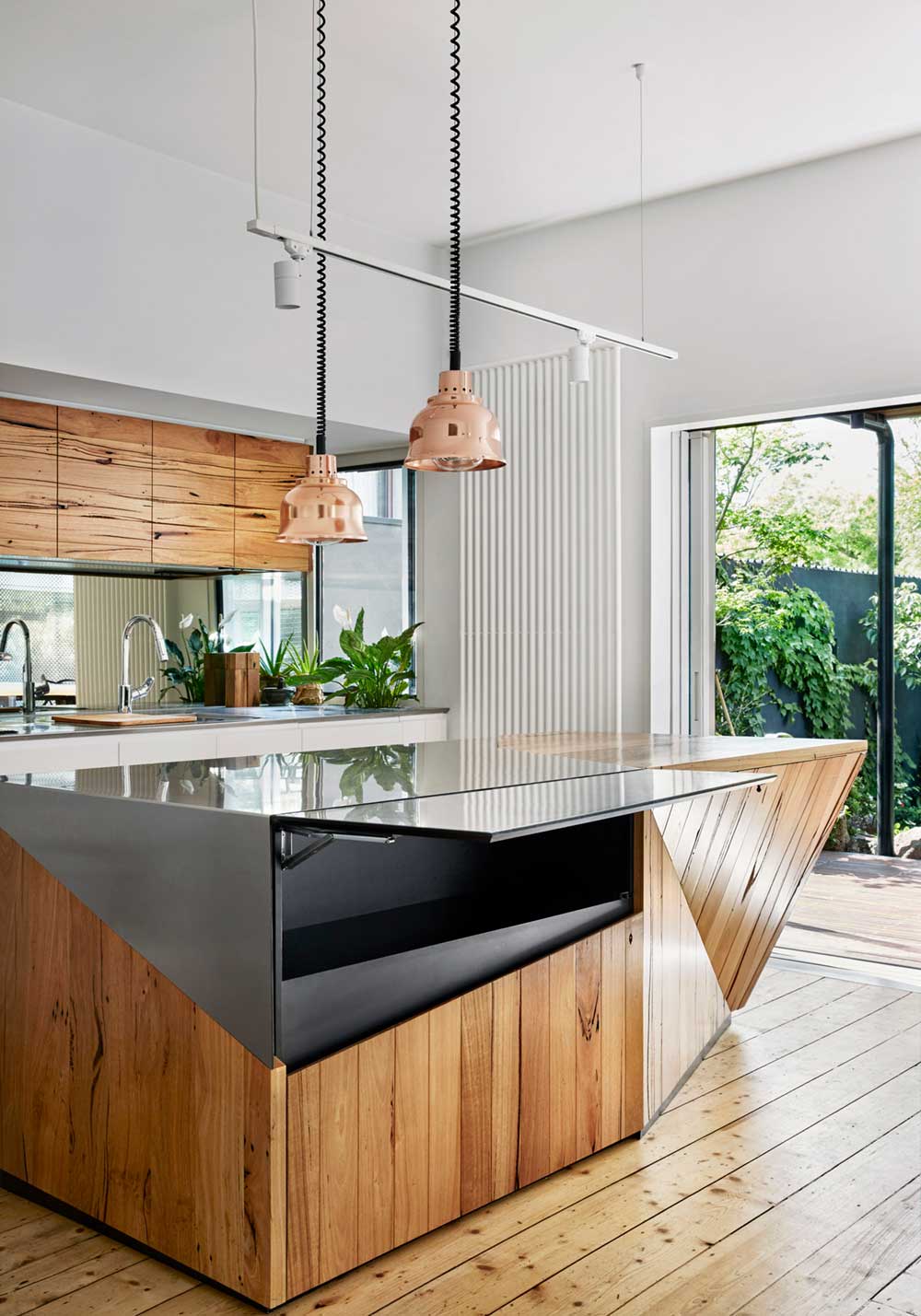 modern home kitchen island - Kiah House