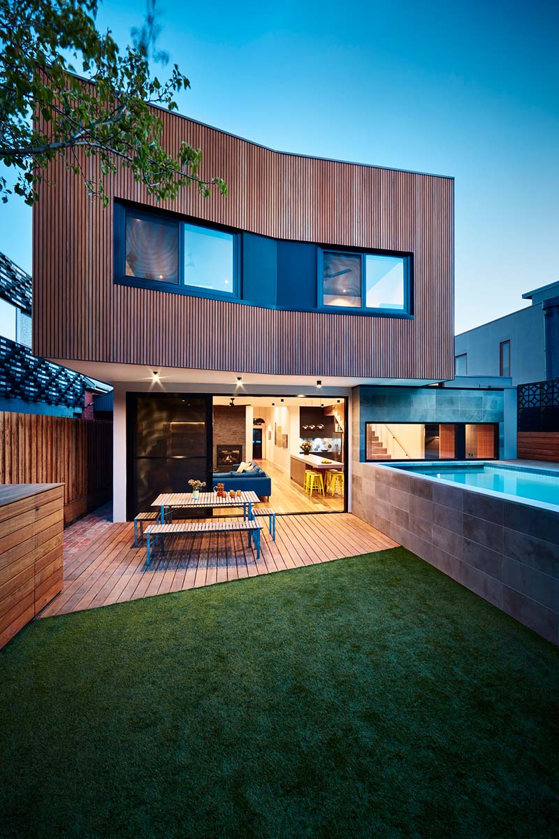 modern home pool design ba - Brooks House