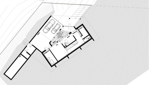 modern house d plan 11 - The Water House: Water as a Design Tool