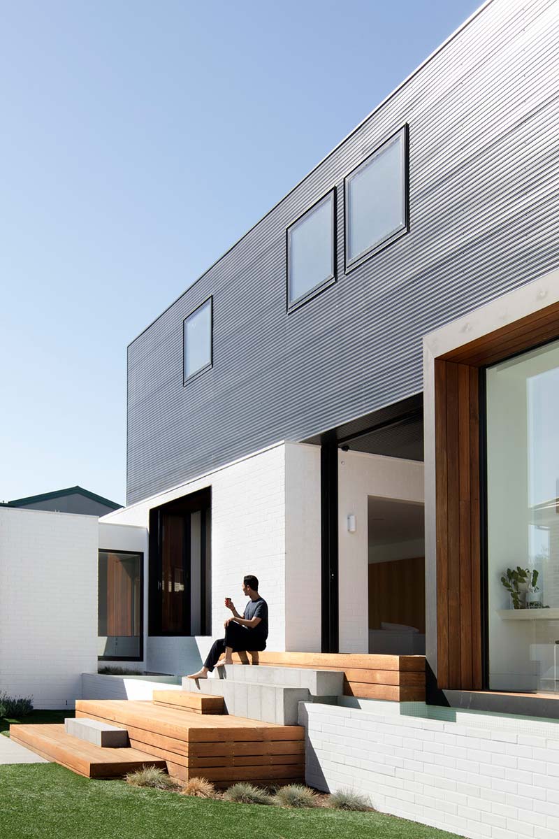 modern house design back mo - Bulleen House