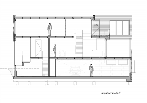 modern house holland quay plan 01 - Quay House:  transparency and movement