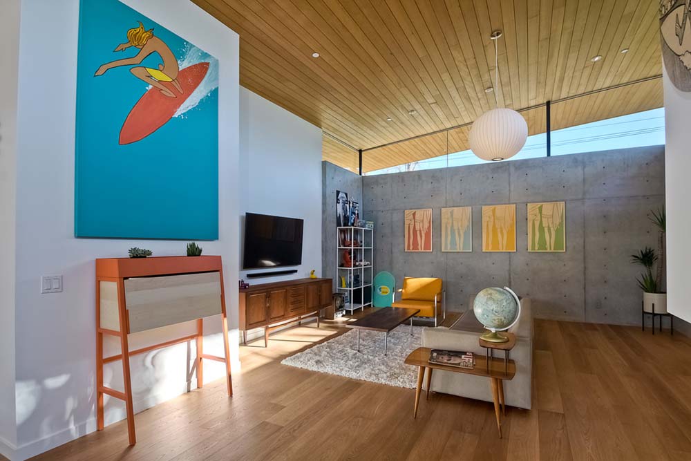 modern house living room design lra - Avocado Acres House