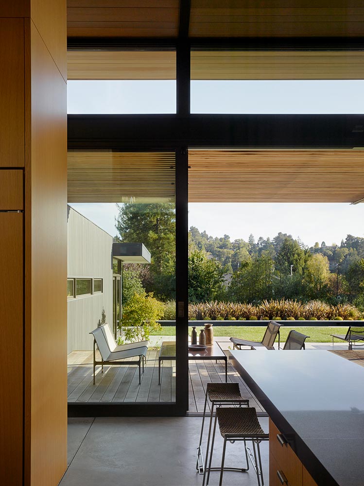 Outdoor Deck and Kitchen