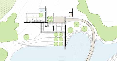 modern house plan aurora - East Aurora House