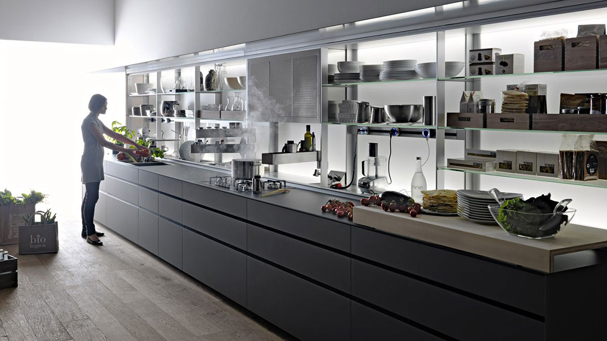 Kitchen System the most amazing modern kitchen system by valcucine Kitchen System the most amazing modern kitchen system by valcucine