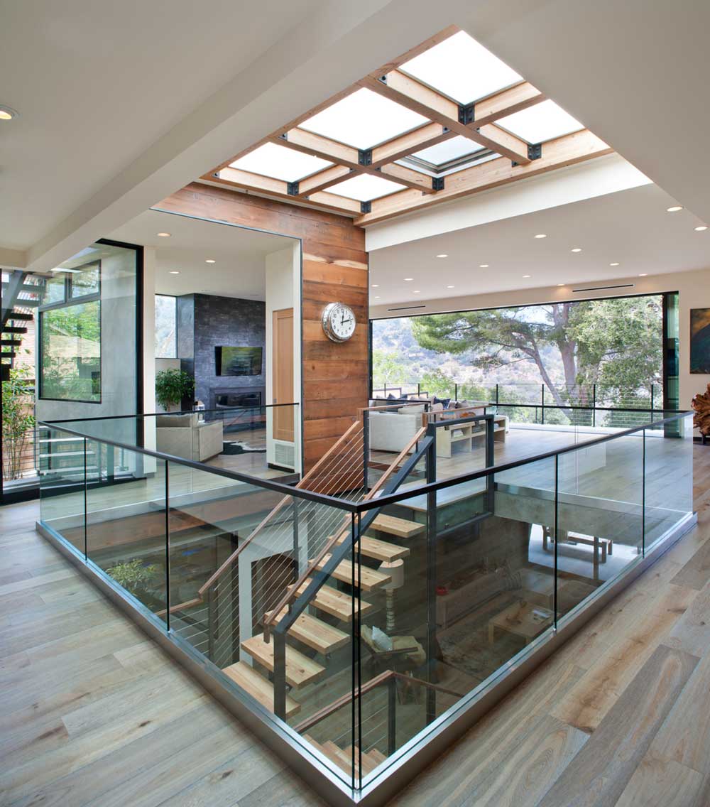 modern la home lightwell design mo - Bellino Residence