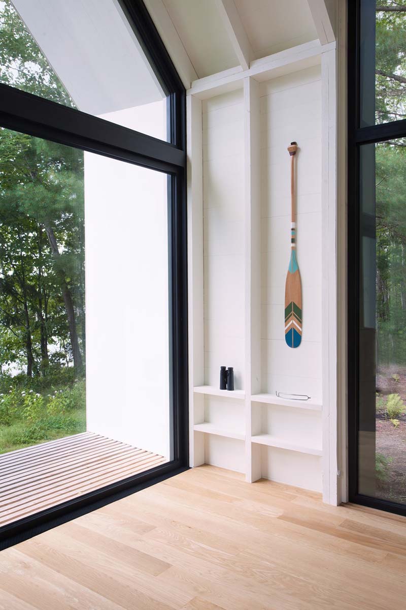 modern lake cottage decor - Window on the Lake