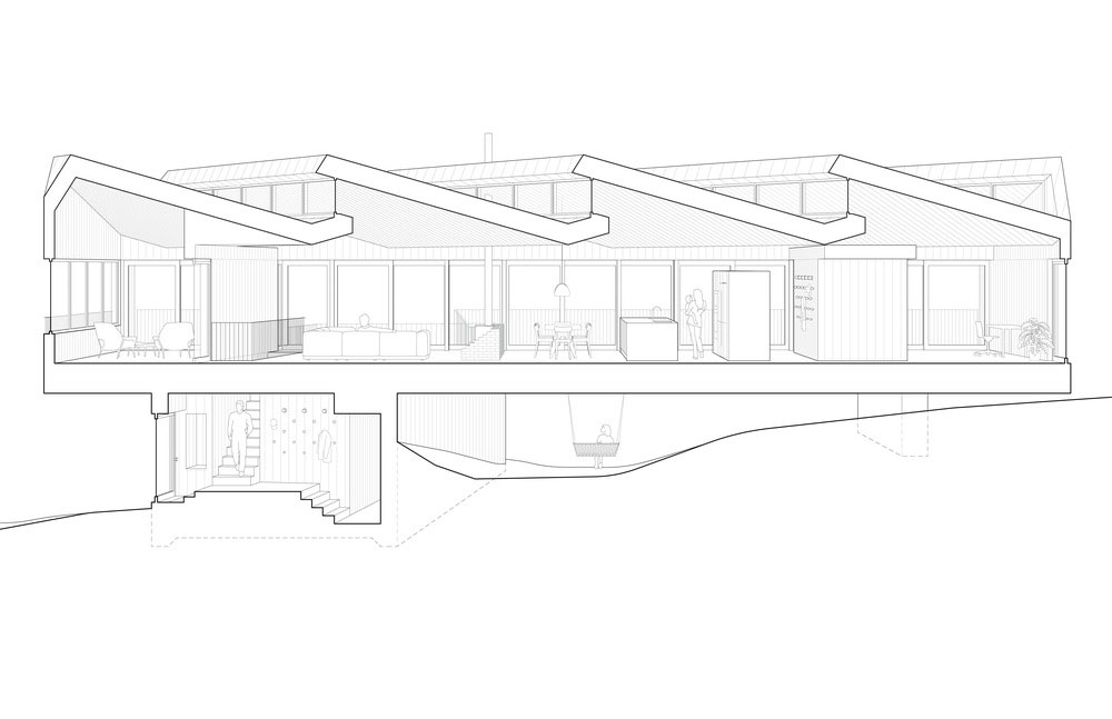 modern lake house plan 2jjck - Sky House