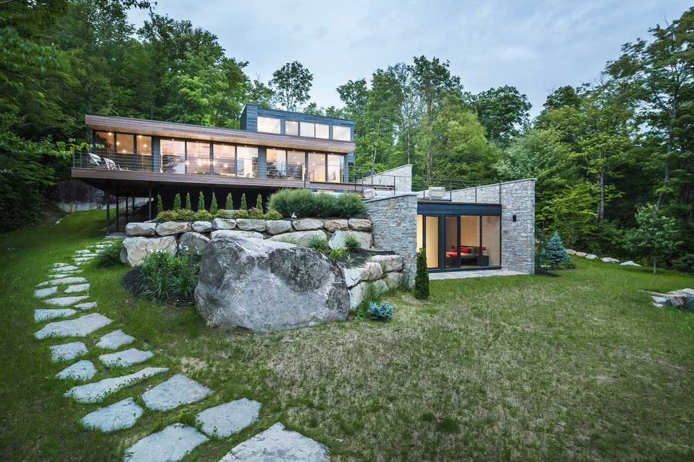 modern mountain home mu 1000x667 - Estrade Residence