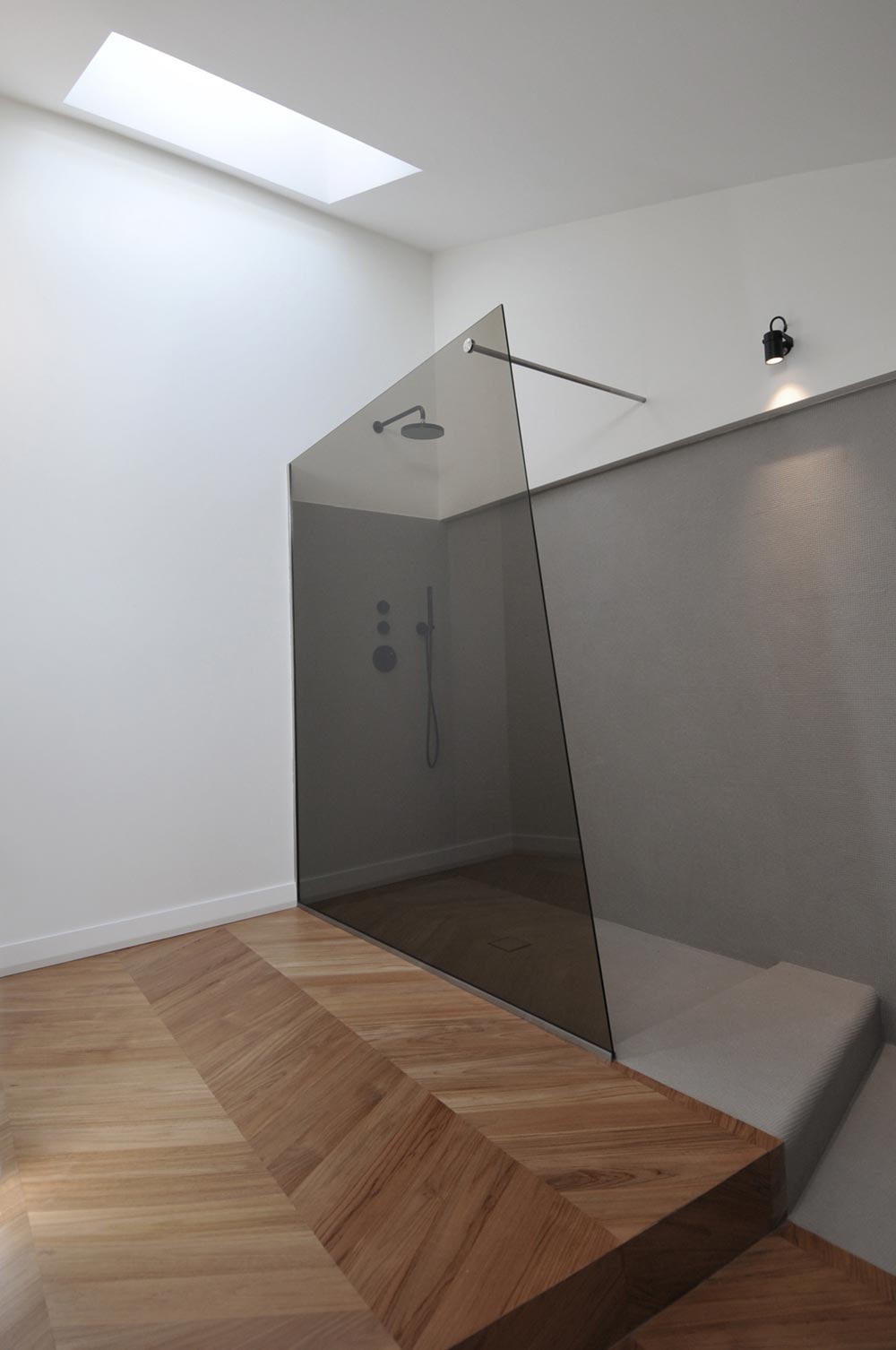 modern penthouse shower design tsa - CDR Penthouse