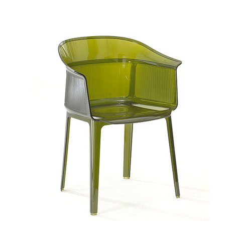 modern plastic chair papyrus 2 - Papyrus Armchair: modern simplicity