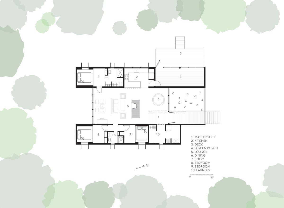 modern prefb cabin plan 2 - The Week'nder