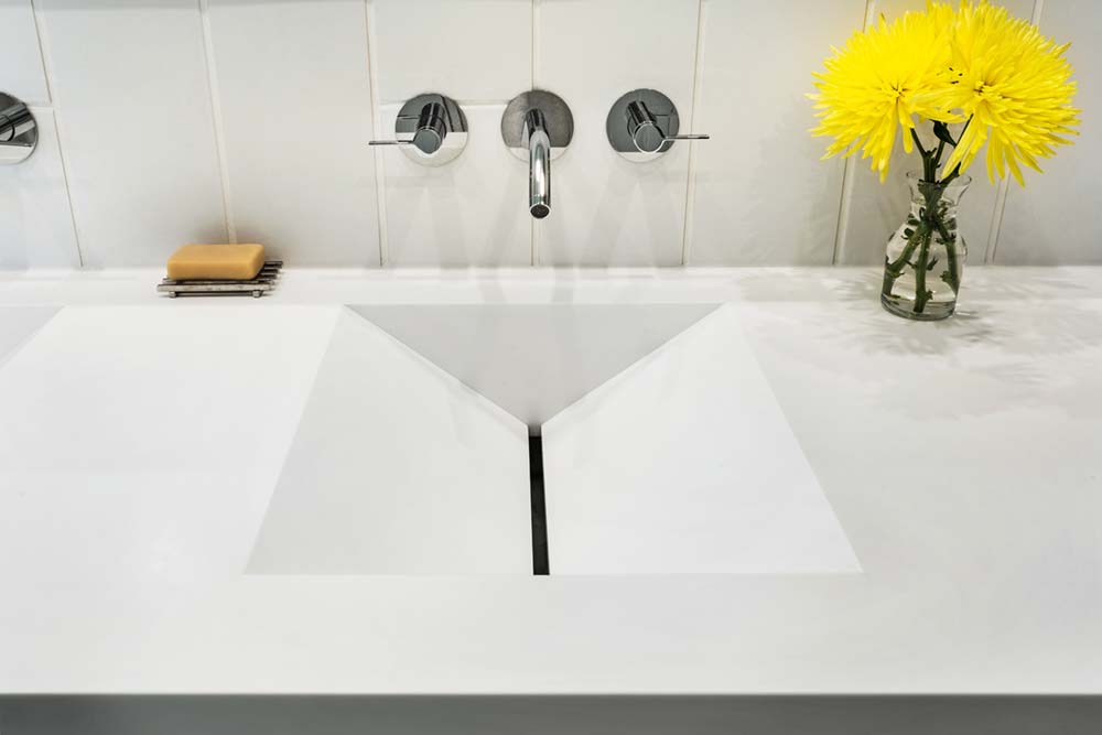 modern river home design sink cb - Boetger Home