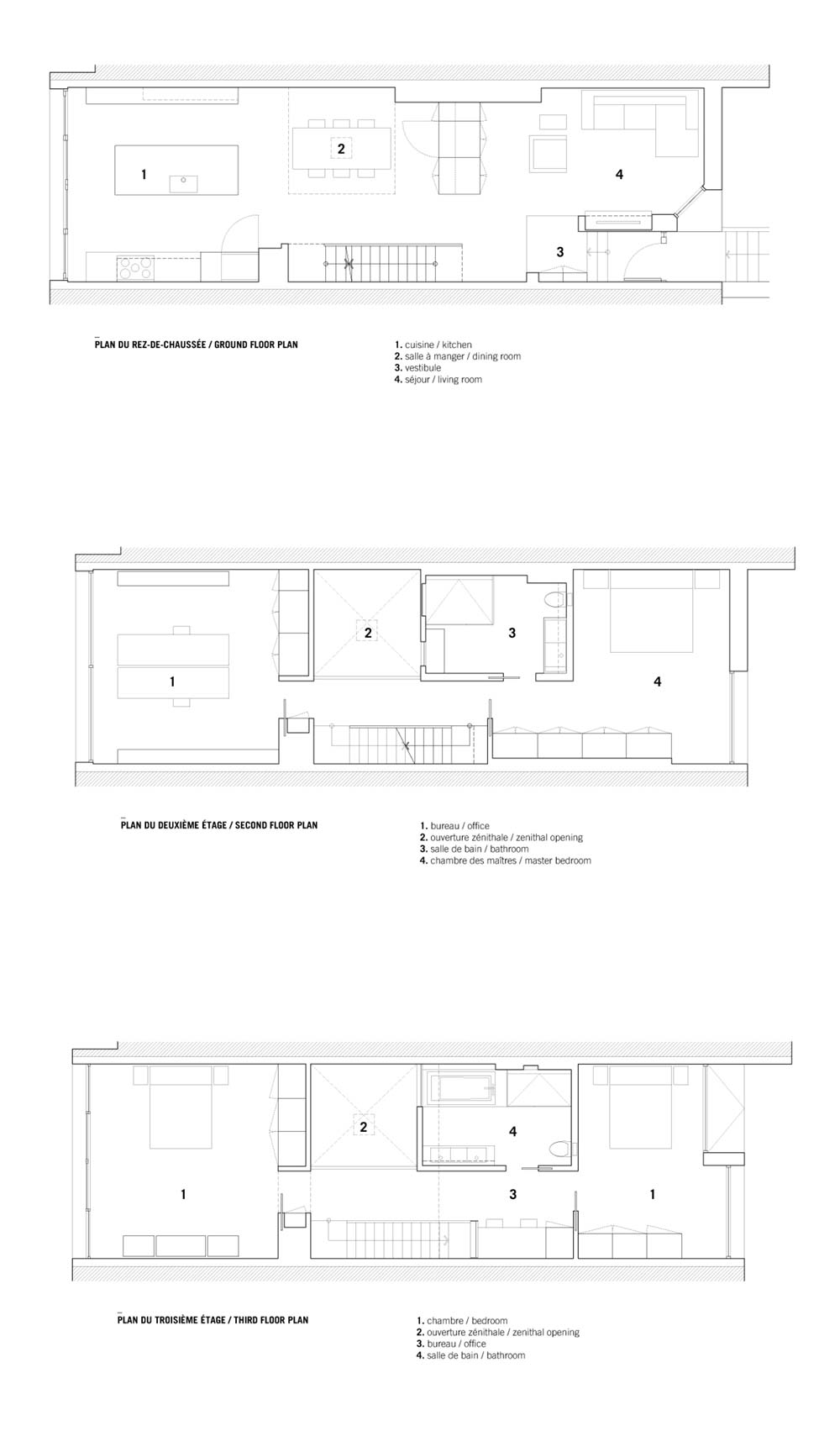 Modern row house concept