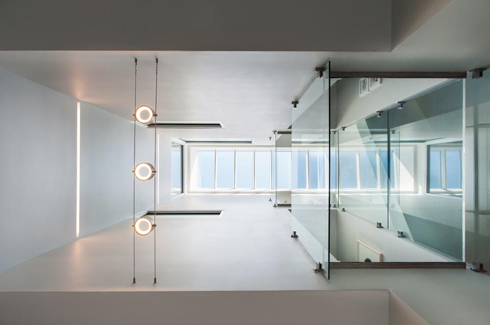 Modern Row House Skylight design