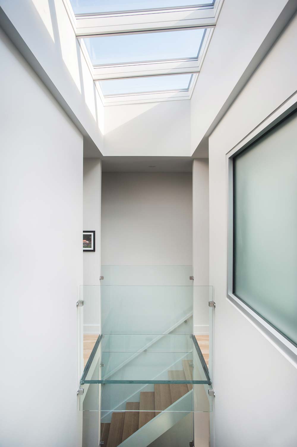 Modern Row House Design With Amazing Skylight In Richmond Modern Row House Design With Amazing Skylight In Richmond