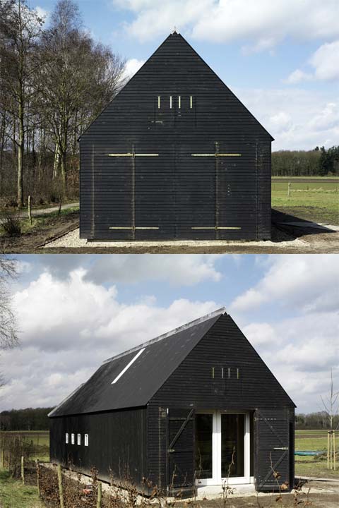 Oeken Pavilion: modern rural architecture - Small Houses