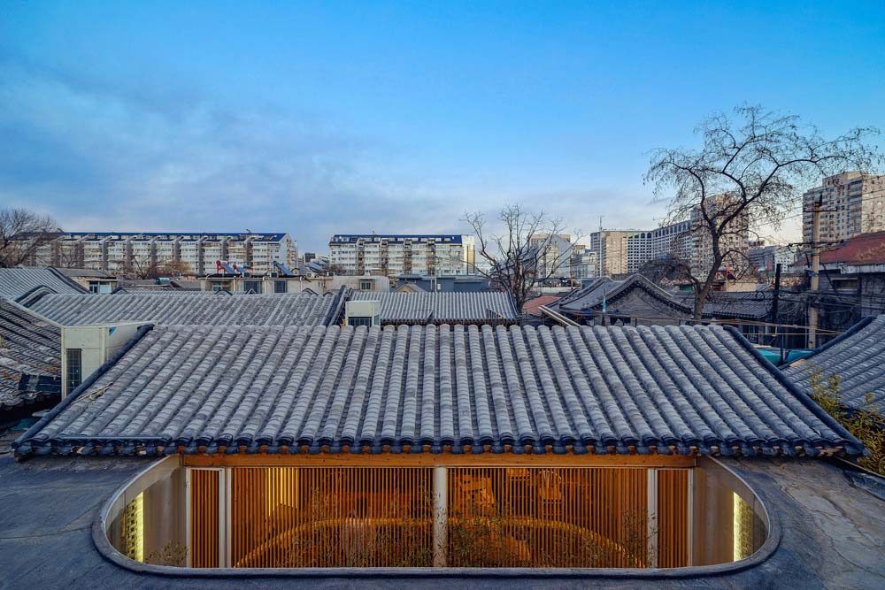 modern tea house arch 1000x667 - Tea House in Hutong