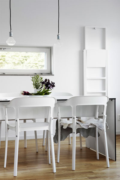 modern urban living 8 - A rather ideal way of urban living, all in white, black and grey