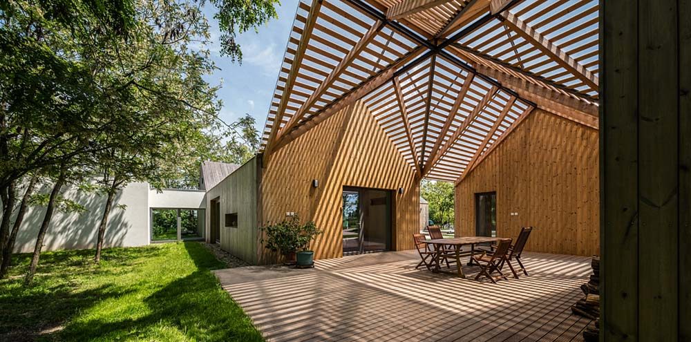 iModerni iWoodeni iHousei Design Open to Nature Outside of iModerni iWoodeni iHousei Design Open to Nature Outside of