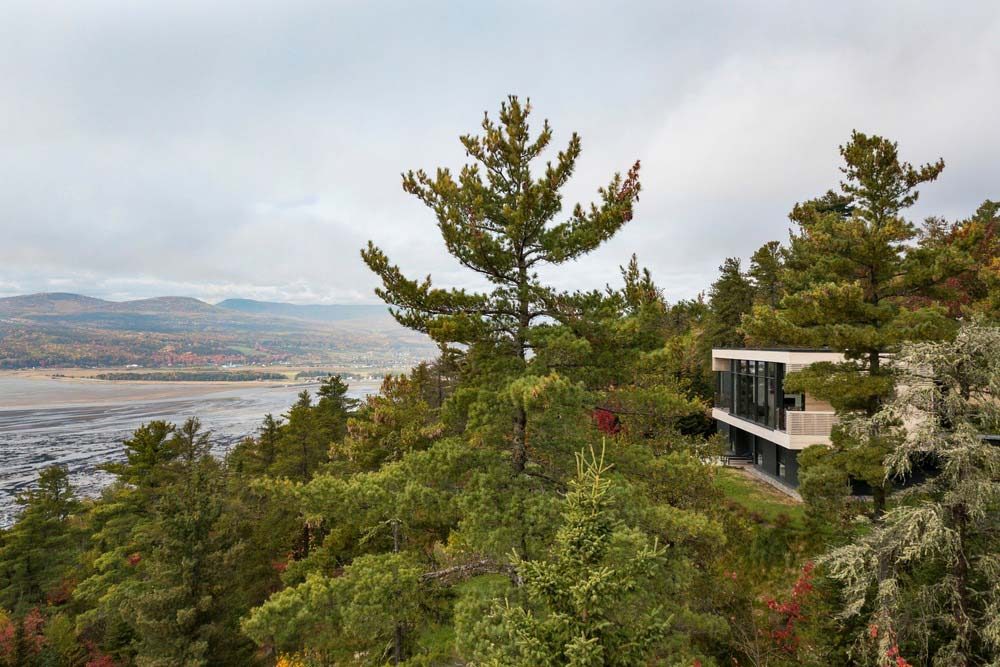 mountainside house design aca 1000x667 - Residence Le Nid