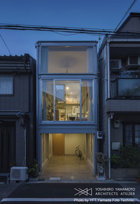 iNarrowi iHousei in Osaka iJapanesei Architecture iNarrowi iHousei in Osaka iJapanesei Architecture