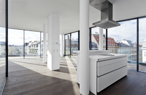 new extension vienna m9 5 - Margaretenstrasse 9: A New View on Historic Buildings Roofs