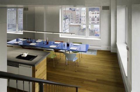 nyc penthouse design 29th10 - 29th St. Penthouse: New York City Skyline