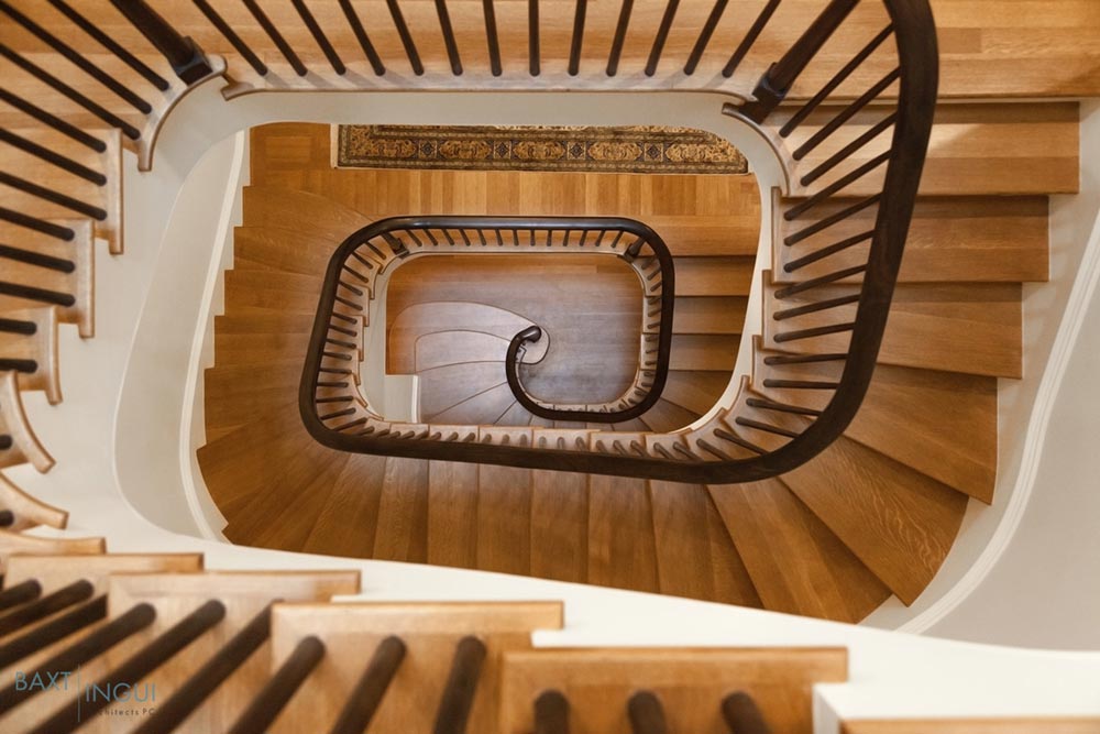 nyc townhouse design staircase - Manhattan's First Passive House