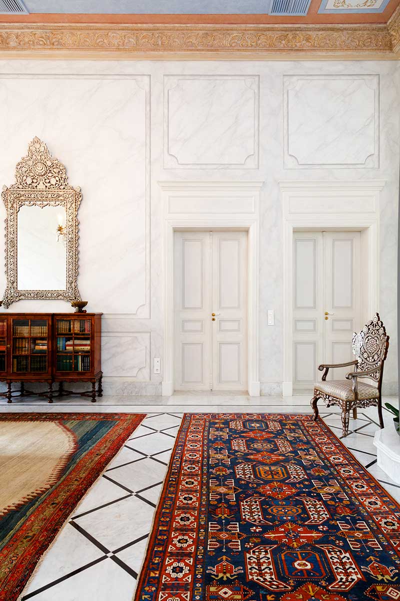 oriental villa carpet design - Villa Assouad