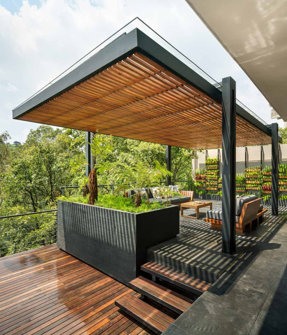outdoor entertaining space design asp - Villa Jardin
