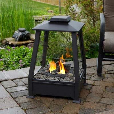 outdoor fireplace sierra2 - Sierra Outdoor Fireplace: Log Out Fire