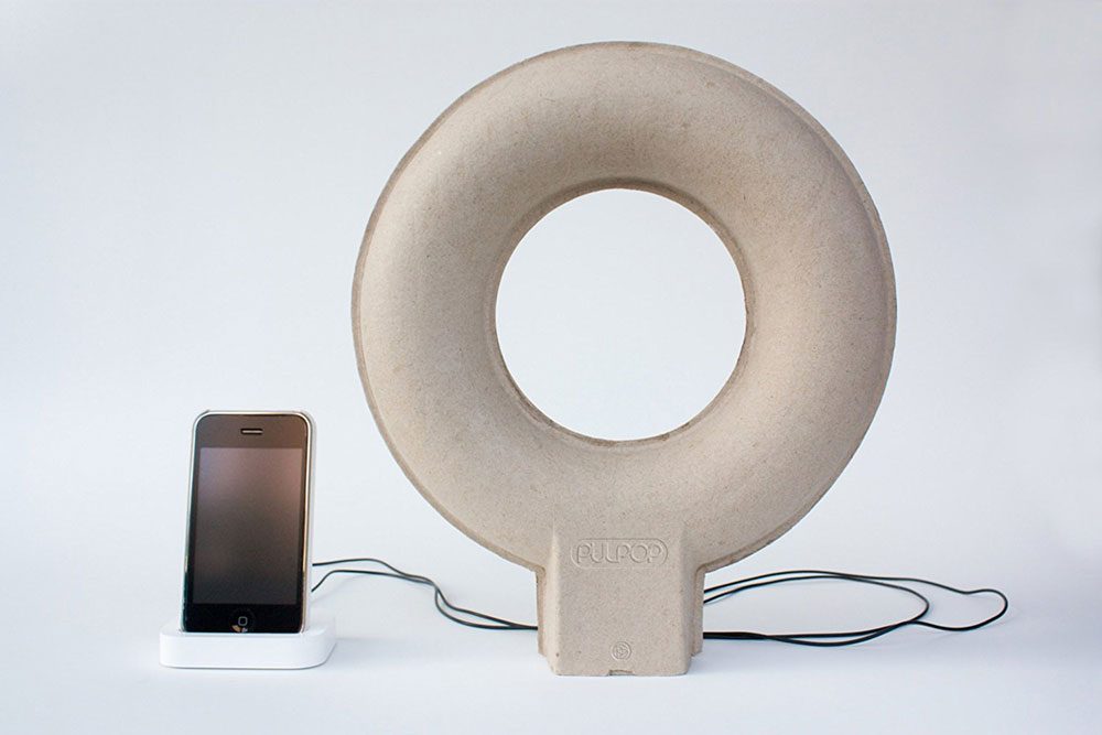 paper mp3 speaker pulpop 0 1000x667 - Pulpop MP3 Speaker: Natural Amplification