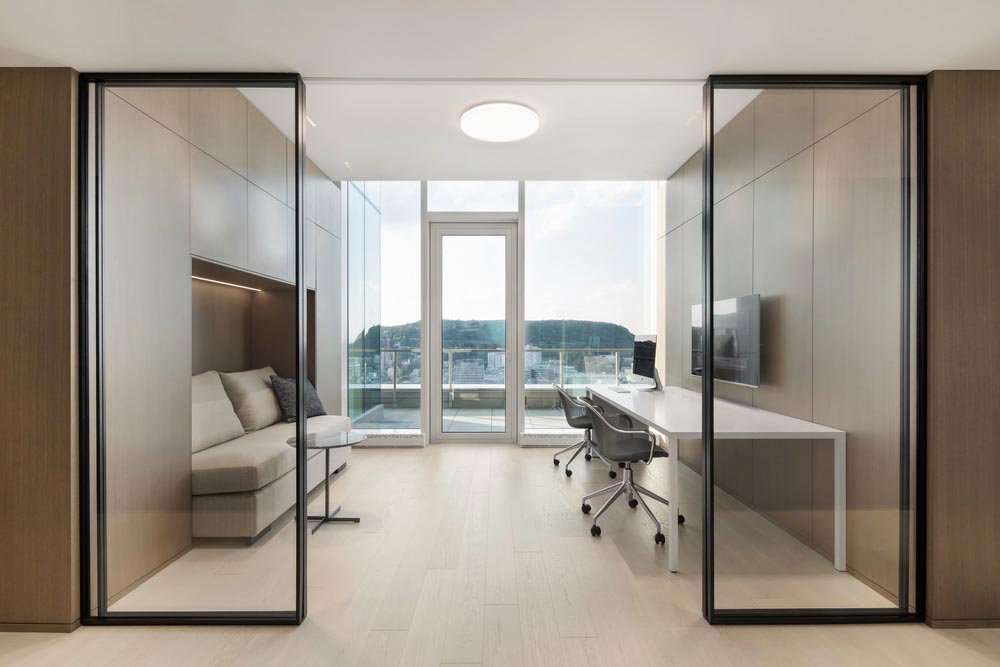 penthouse home office design - Belvedere Penthouse