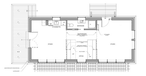 prefab studio barn plan - Prefab BrightBuilt Barn