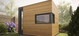 prefab studio pod space 300x140 - Pod Space: Garden prefab getaways