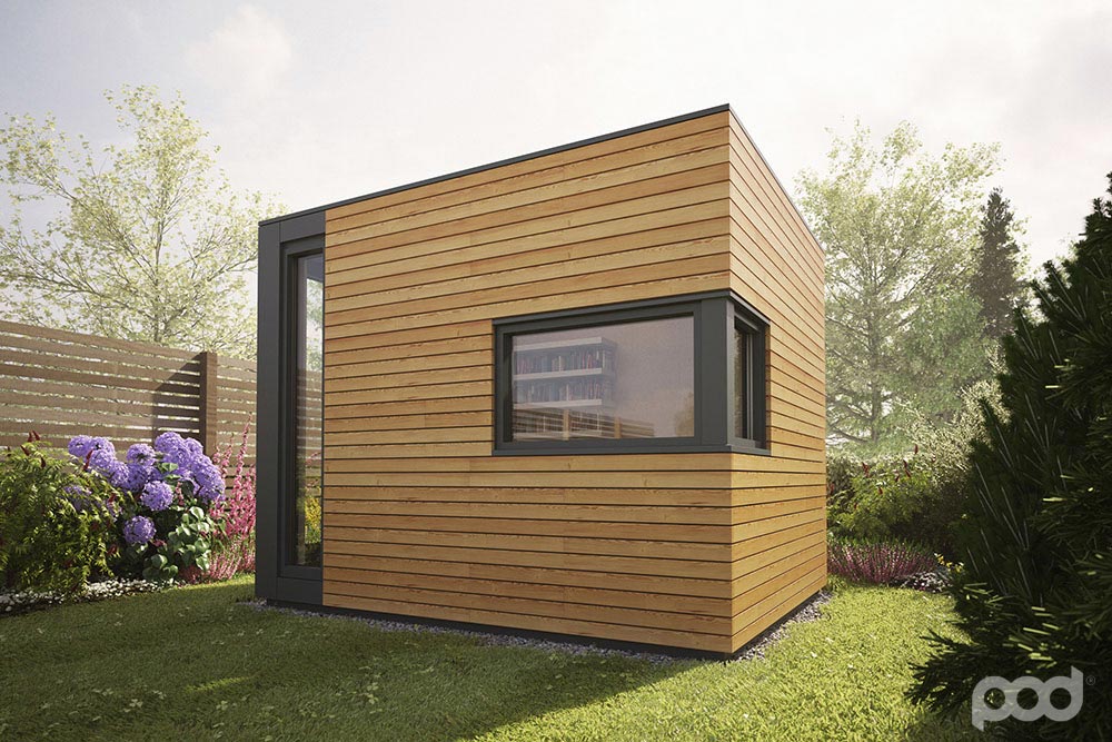 Pod Space: Garden prefab getaways - Prefab Cabins