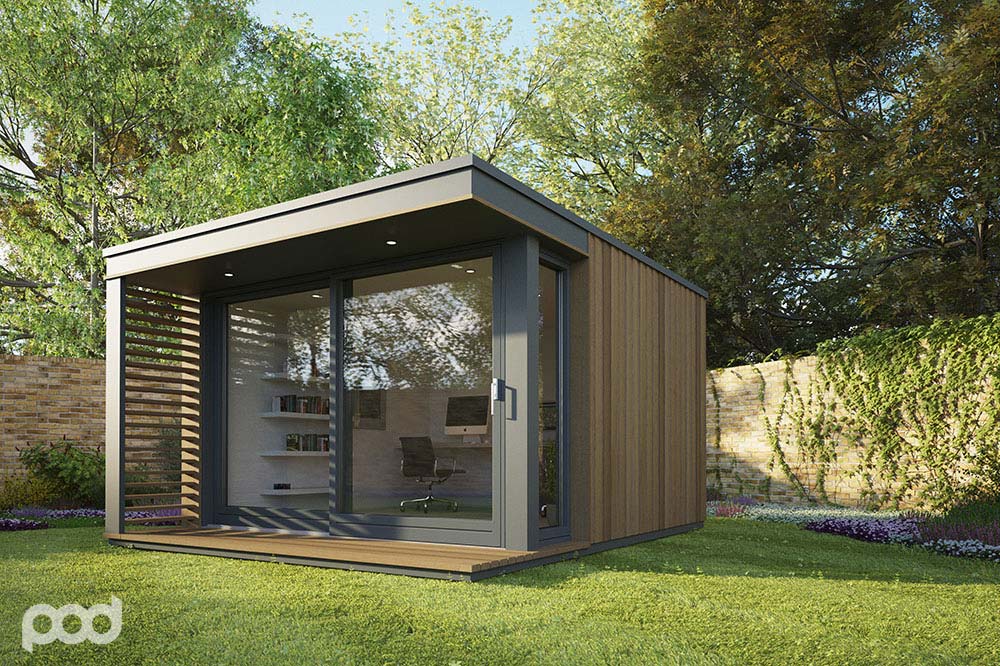 Pod Space: Garden prefab getaways - Prefab Cabins