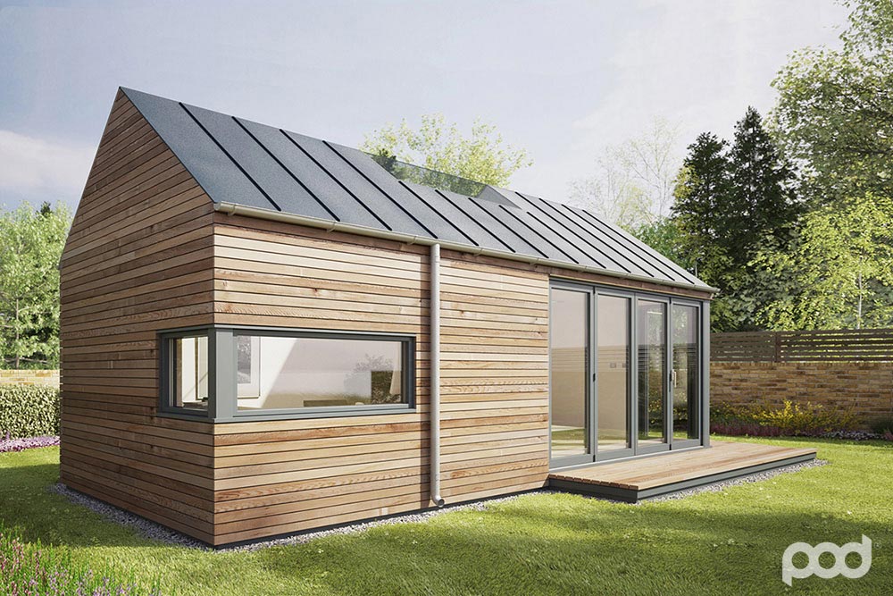 Pod Space: Garden prefab getaways - Prefab Cabins