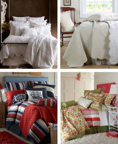 quilt bed cover amity - Amity Home Quilts: needle and thread