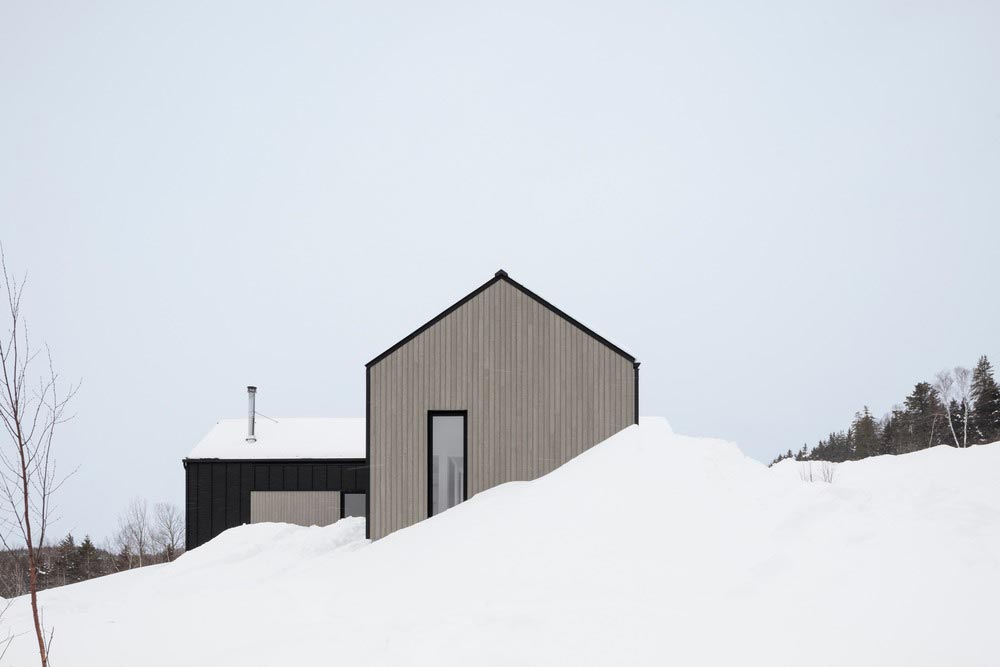 rustic cabin design side bt - The Driftwood Chalet