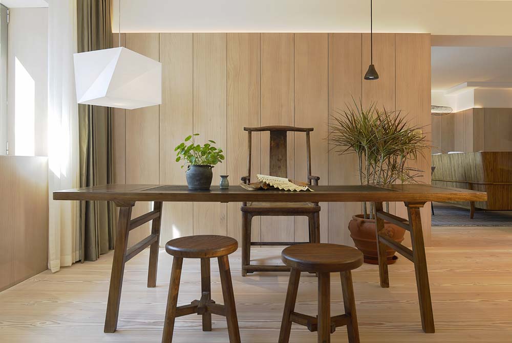 scandinavian asian dining room - Xiang Jiang House in Beijing