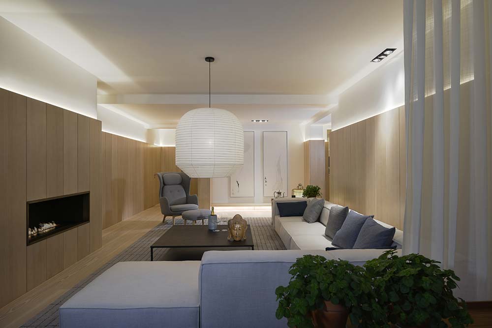 scandinavian asian living interiors - Xiang Jiang House in Beijing