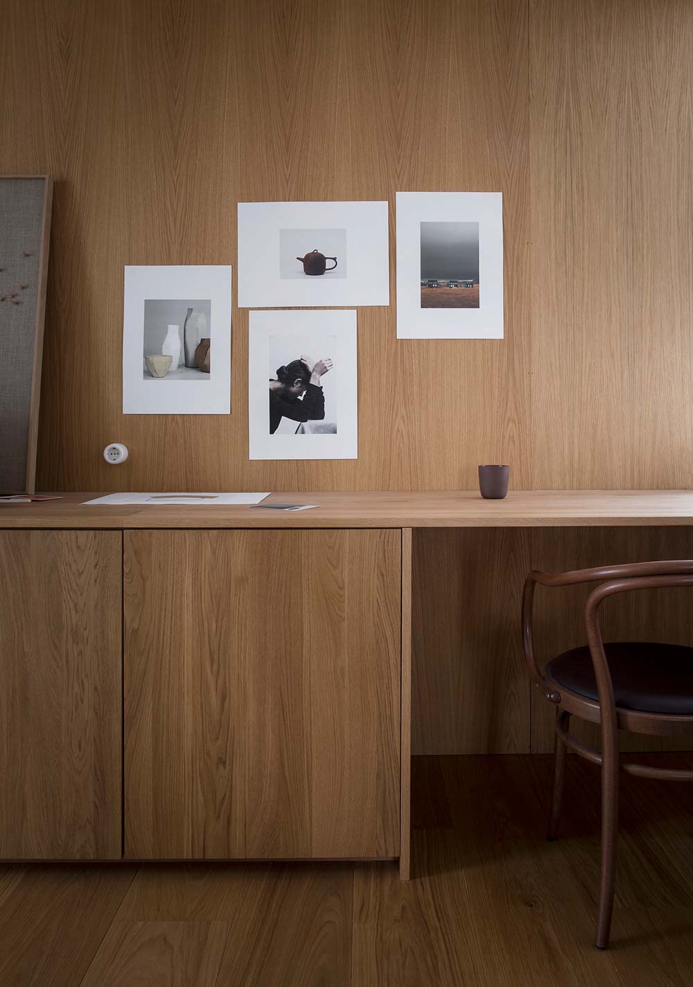 scandinavian interiors desk - The Gjøvik House