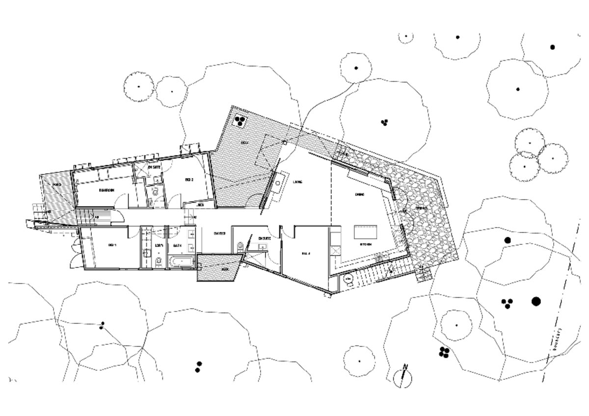 Small Beach House Plan